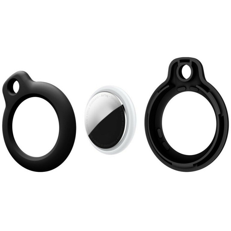 TECH-PROTECT ROUGH 2-PACK APPLE AIRTAG BLACK