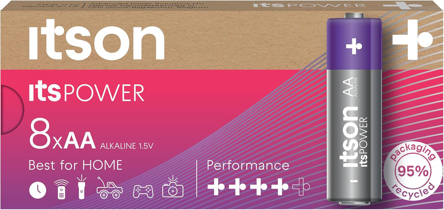 Itson itsPOWER battery Alkaline LR6IPO/8CB |