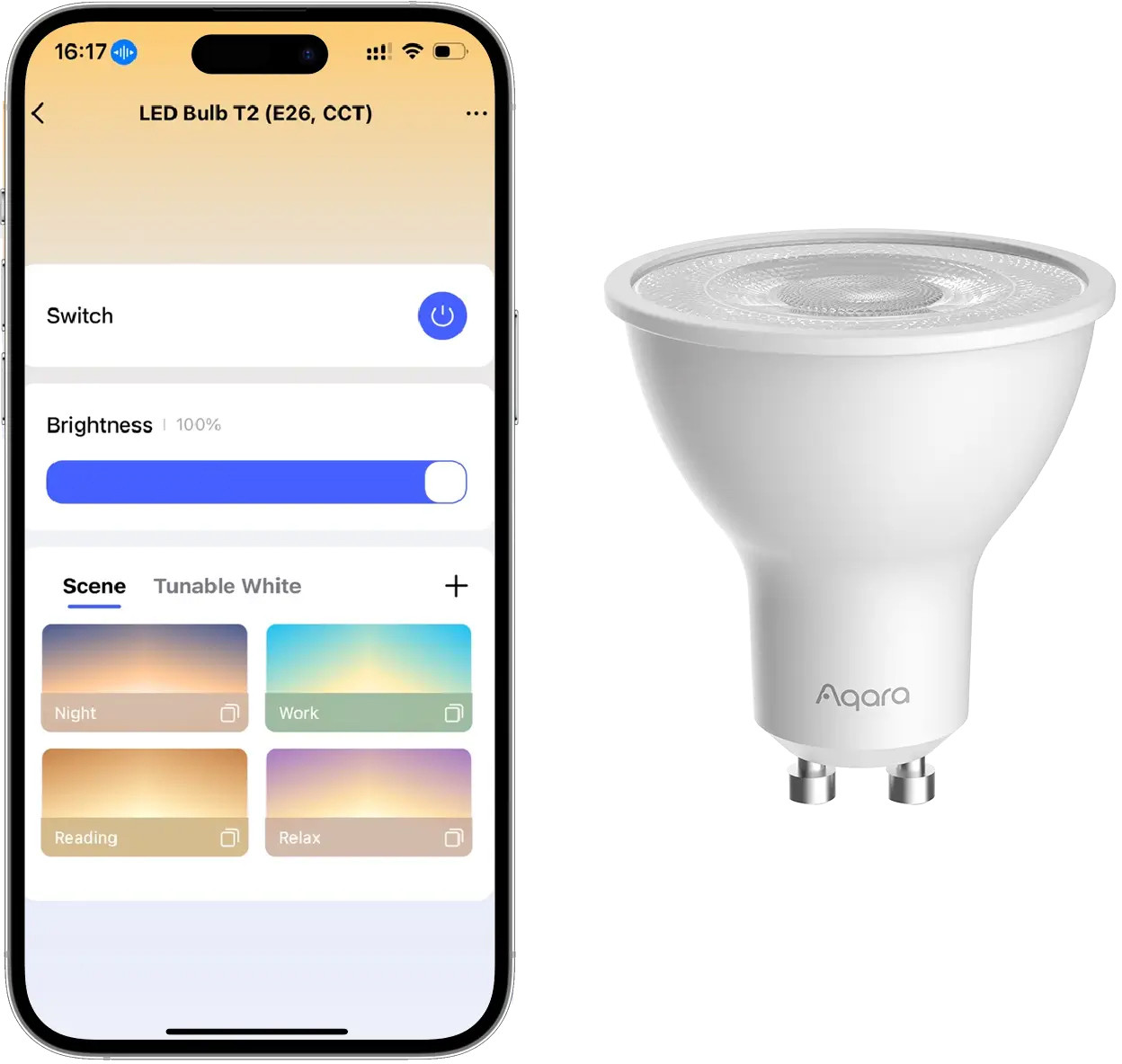 Aqara LED Bulb T2 CCT GU10