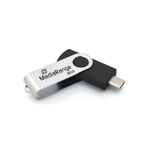 MEMORY DRIVE FLASH USB-C 32GB/MR1952 MEDIARANGE