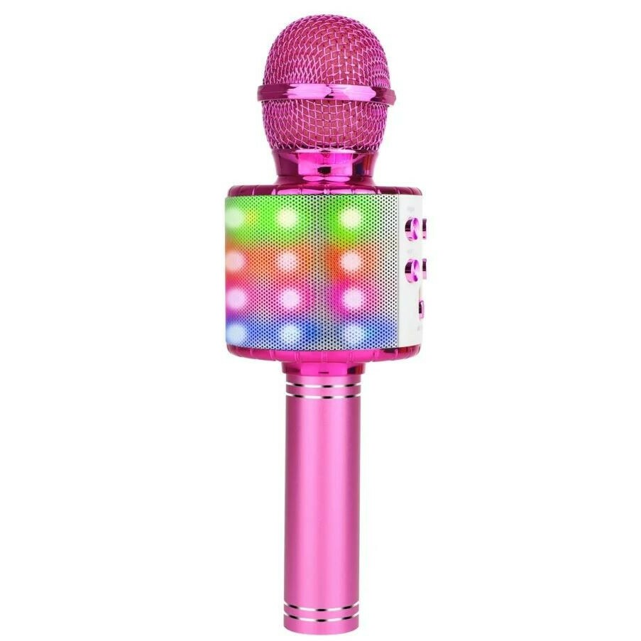Wireless karaoke microphone Manta, pink with
