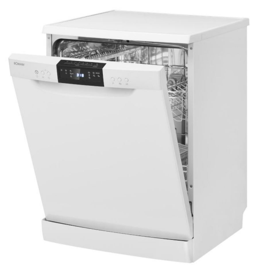Dishwasher Bomann, white | GSP7419W |