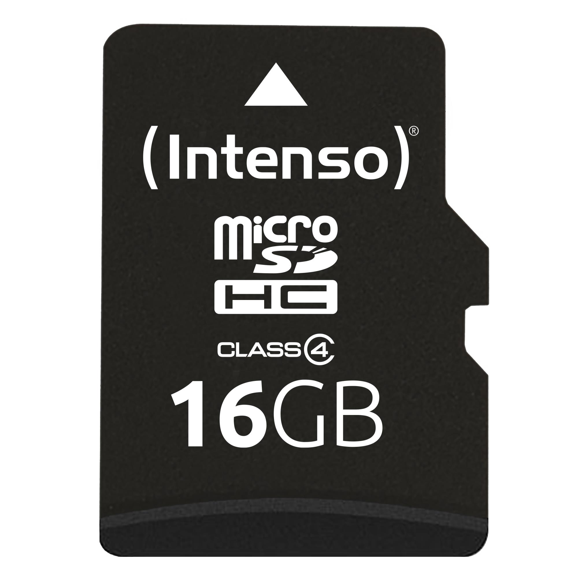 Karta Intenso MicroSDHC 16 GB Class