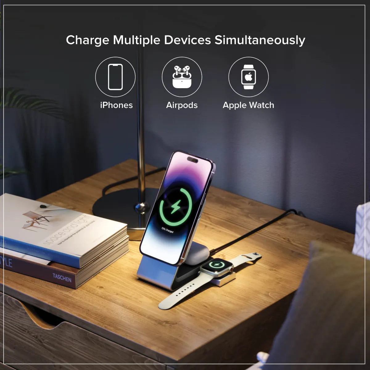 Alogic Matrix+ 3-in-1 Magnetic Charger+Power Bank+AW