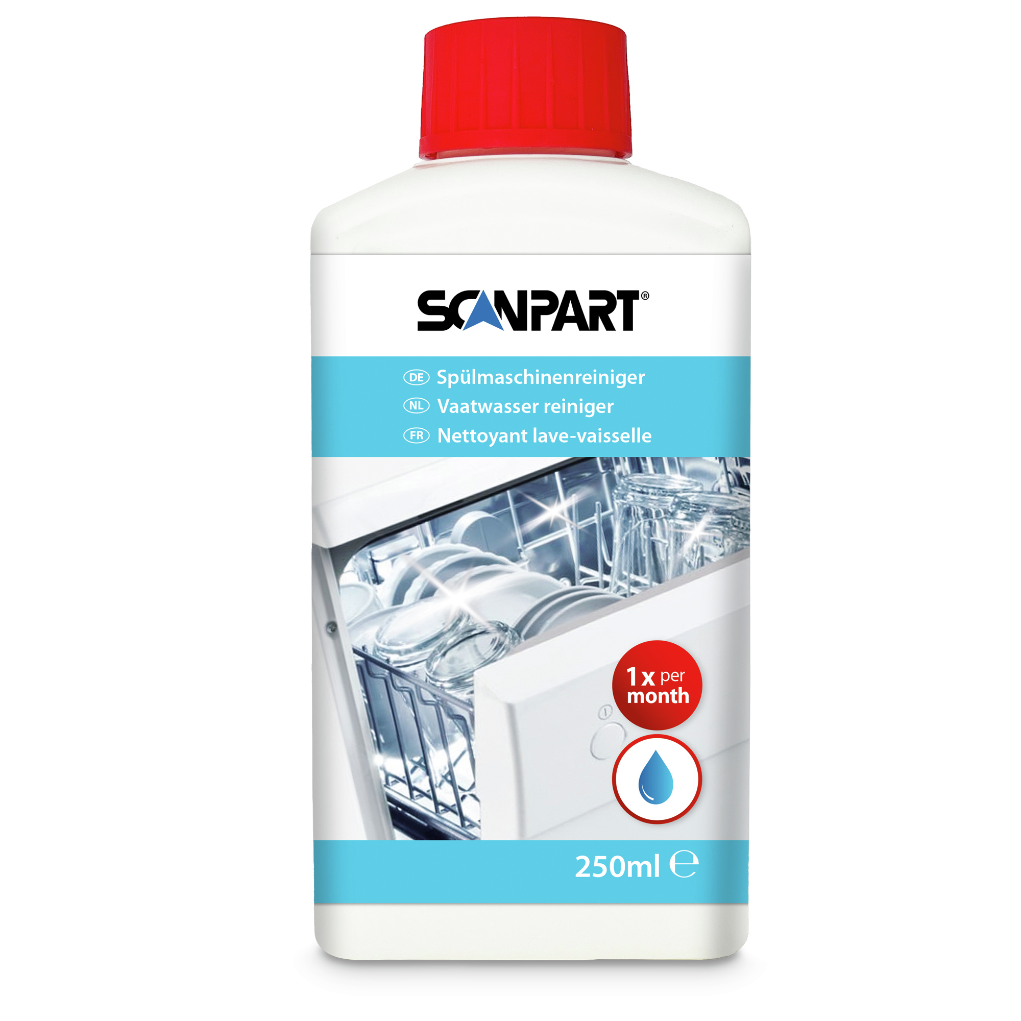 Dishwasher cleaner 250ml Scanpart | 1110000012