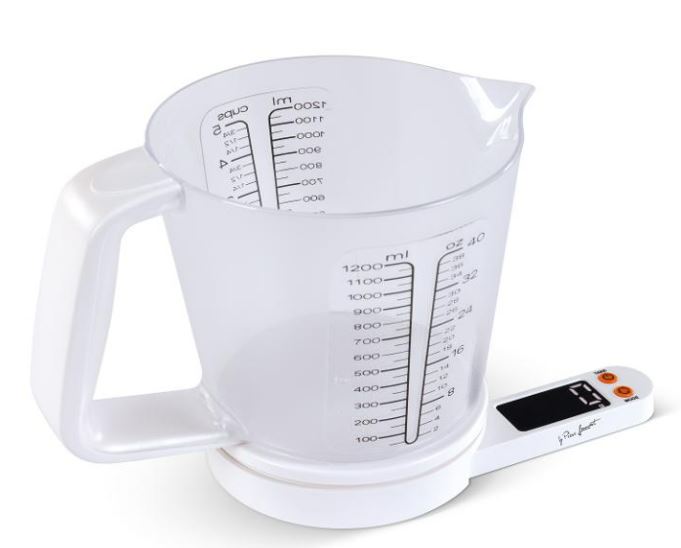 LAMART Kitchen scale with measuring cup