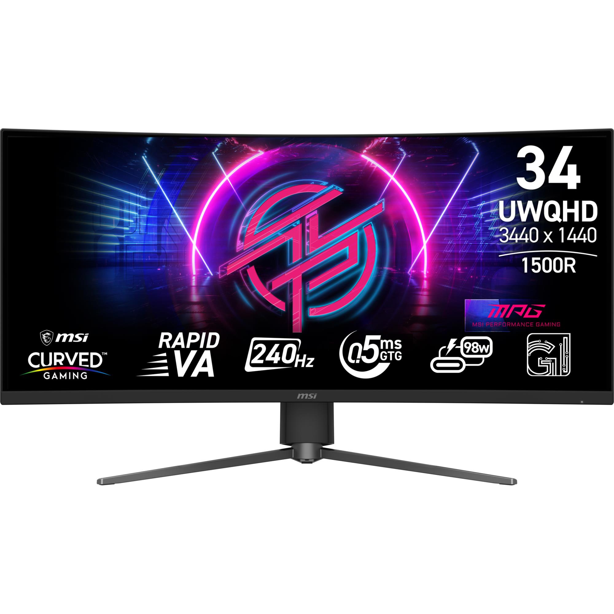 LCD Monitor|MSI|34 "|3440 x 1440