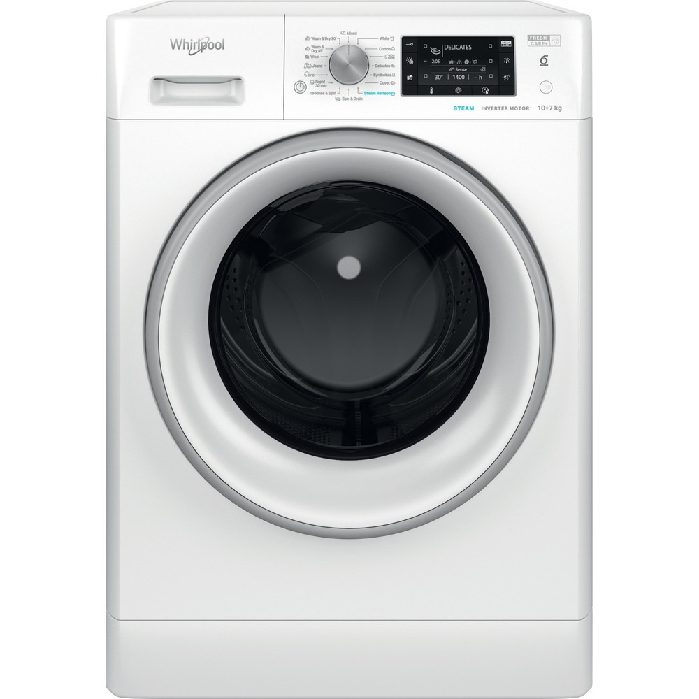 Veļas mazgājamā mašīna WHIRLPOOL FFWDD1076258SVEE |