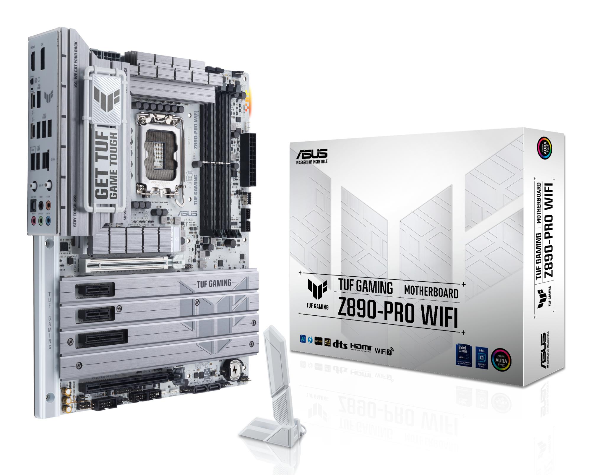Mainboard|ASUS|Intel Z890|LGA1851|ATX|Memory DDR5|Memory slots 4|TUFGAMINGZ890-PROWIFI |