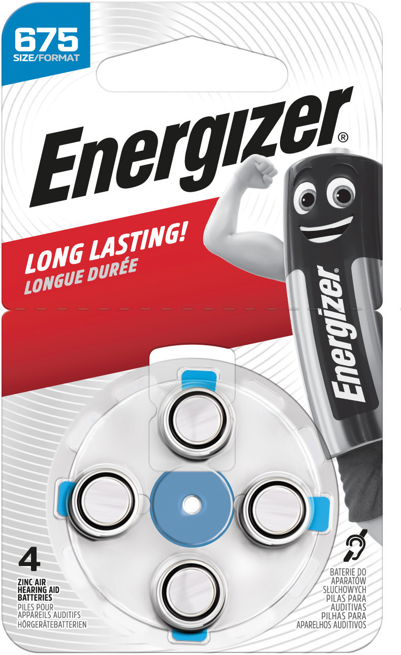 Energizer  do aparatów słuchowych PR44 4