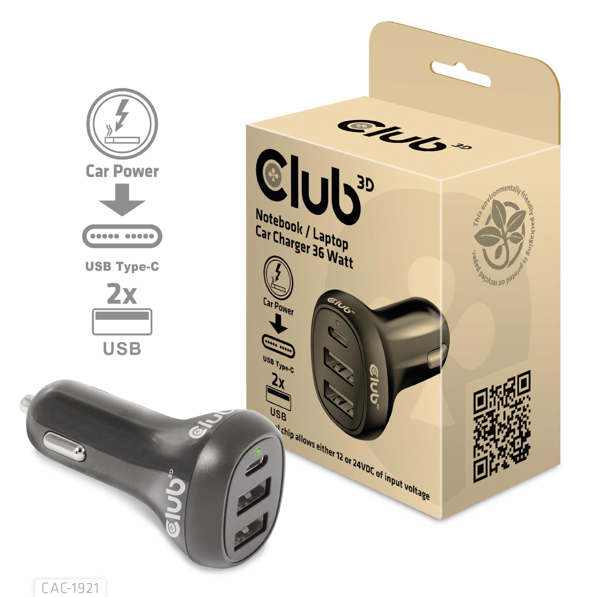 Club 3D Club3D Auto nabíječka pro