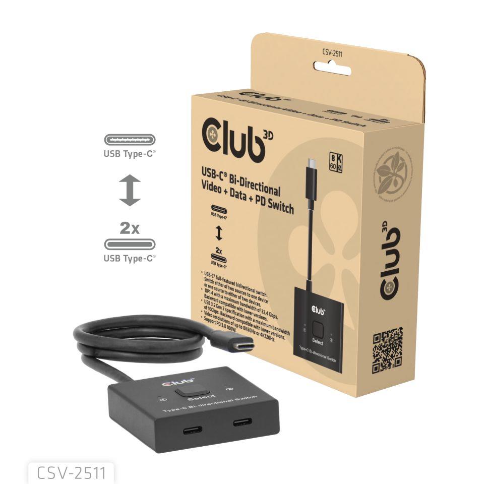 HUB USB Club 3D Club3D Switch