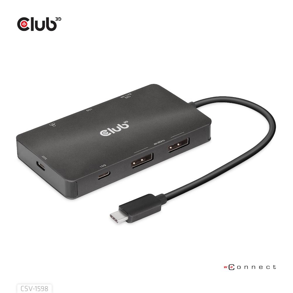 HUB USB Club 3D Club3D USB-7-in1-HUB