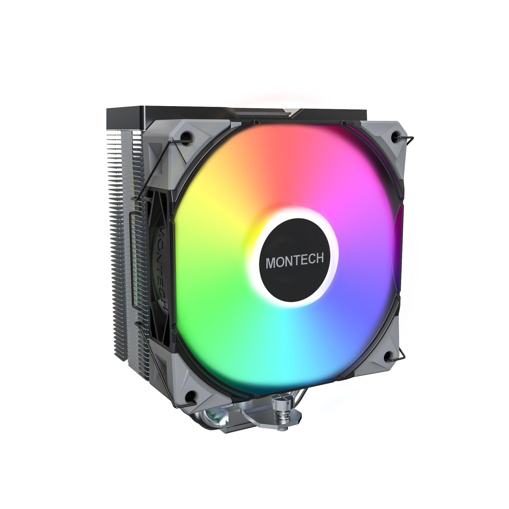 Chłodzenie CPU Montech NX400 ARGB Black
