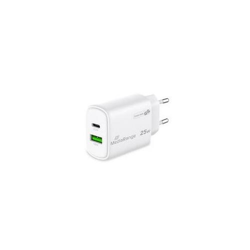 MediaRange GaN 1 USB-A 1 USB-C