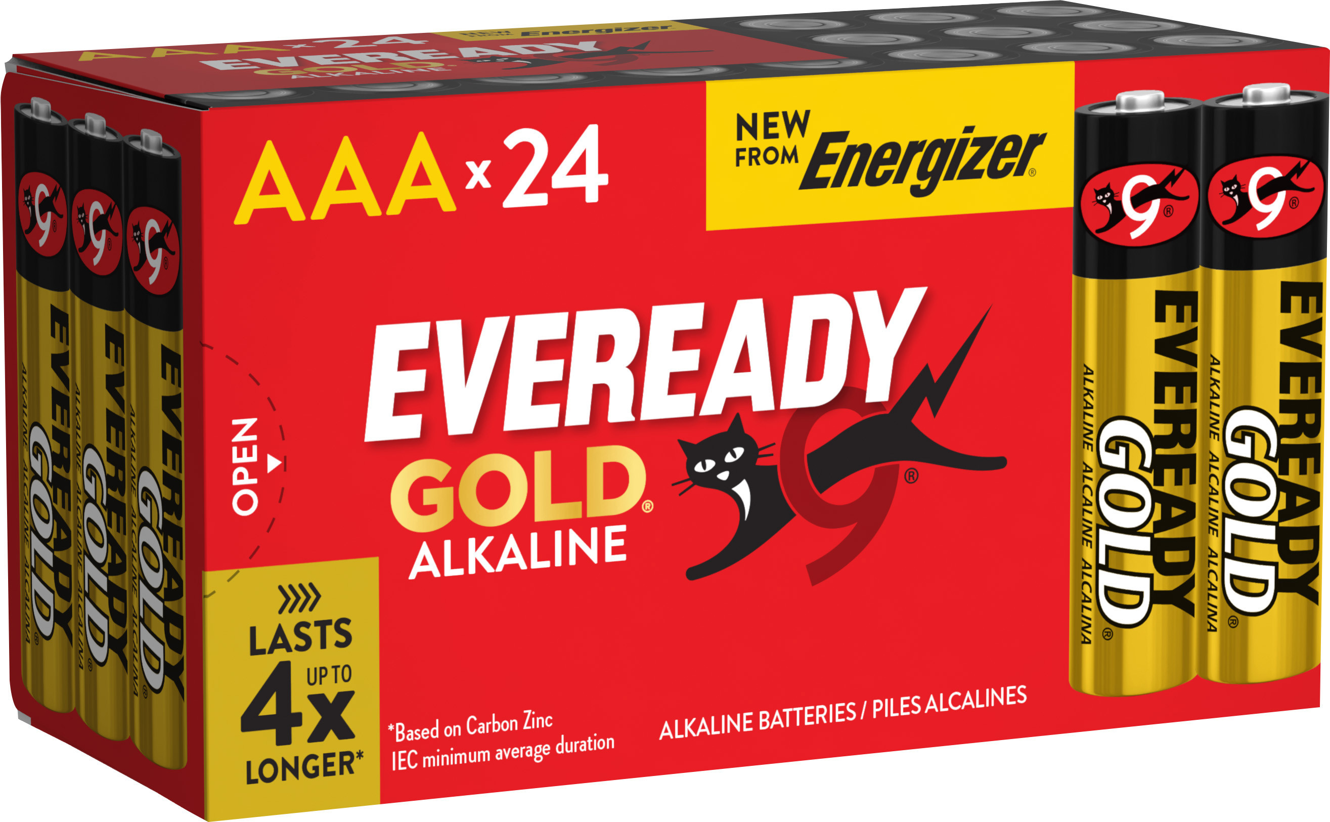 Energizer battery Eveready Gold AAA/LR03 DP24