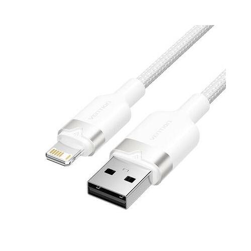 CABLE USB2.0 TO LIGHTNING/1M WHITE