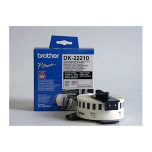 Brother  DK-22210 (black on white) |