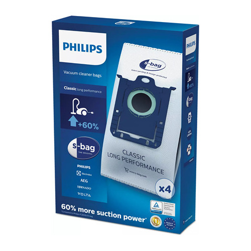 PHILIPS Putekļu maisi S-bag 4FC8021/03 |