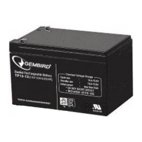 Gembird Rechargeable battery 12V/12AH | BAT-12V12AH