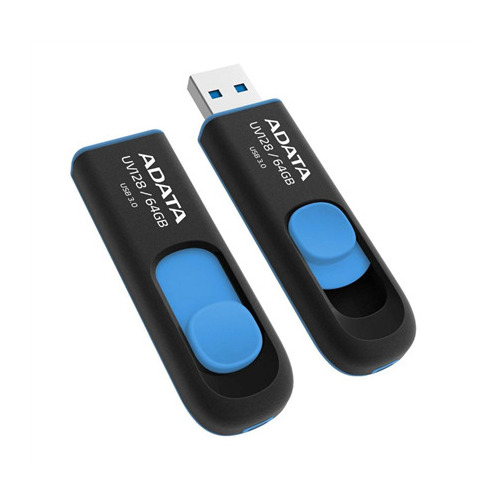 Pendrive ADATA UV128, 64 GB (AUV128-64G-RBE)