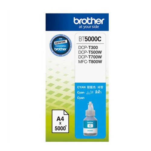 Tusz Brother tusz oryginalny BT5000C (cyan)