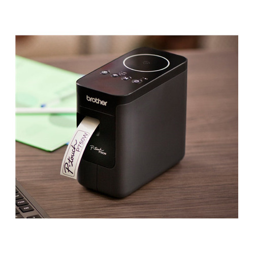 Drua etykiet Brother PT-P750W (PTP750WZW1) |