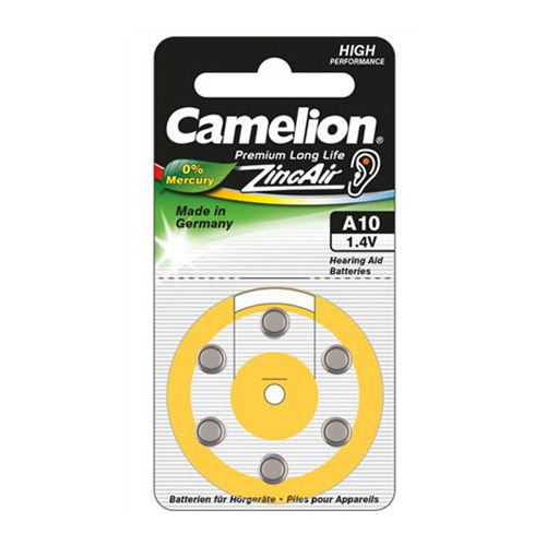 Camelion | A10/DA10/ZL10 | Zinc air