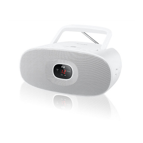 Muse MD-202RDW White, Portable radio CD