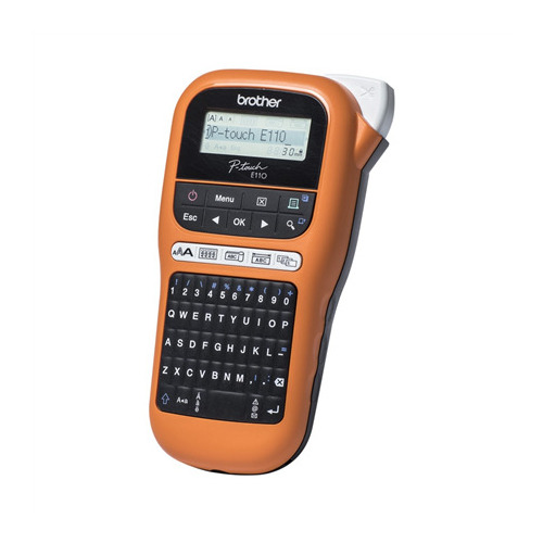 Drua etykiet Brother PT-E110VP | PTE110VPZW1