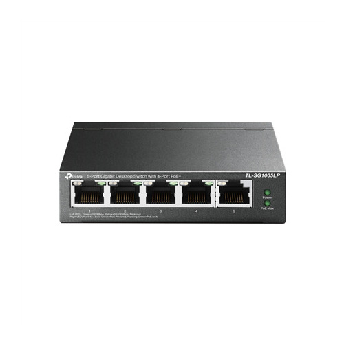 TP-LINK SG1005LP Switch 5x1Gb (4xPoE+) |