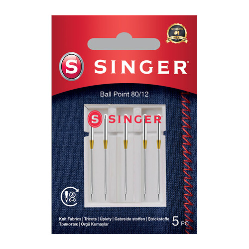 Singer | Ball  Needle 80/12 5PK