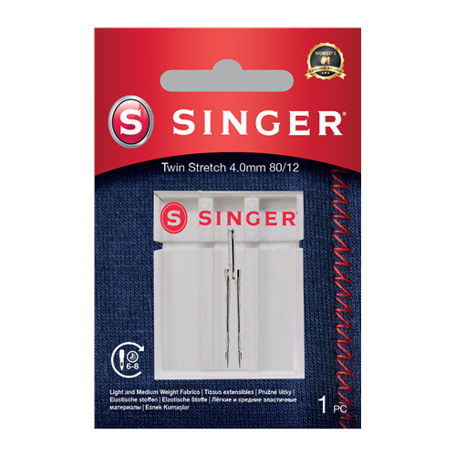 Singer | Twin Stretch Needle, Decorative