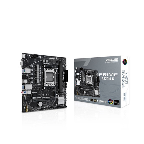 Mainboard|ASUS|AMD A620|Micro-ATX|Memory DDR5|Memory slots 2|1xPCI-Express 3