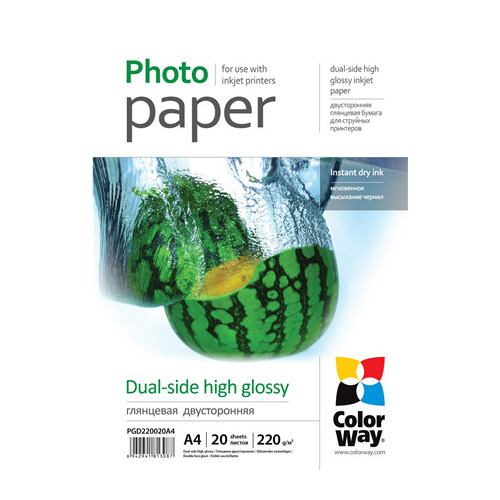 COLORWAY High Glossy dual-side Photo Paper