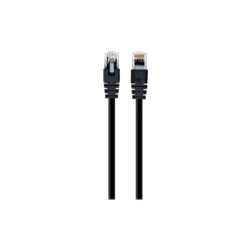 PATCH CABLE CAT5E UTP 0.25M/BLACK