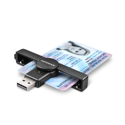 Axagon CRE-SMPA PocketReader - kieszonkowy czytnik