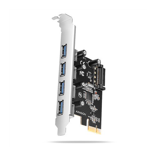 AXAGON PCEU-430RS PCIe controller, 4x USB