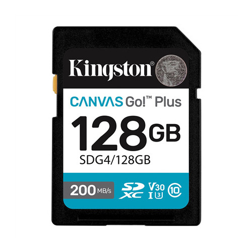 KINGSTON 128GB SDXC Canvas Go Plus