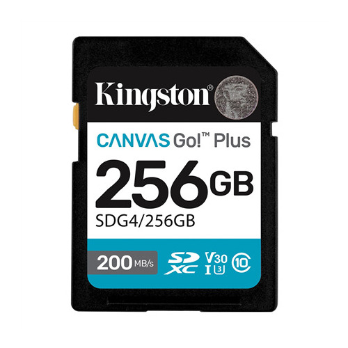 KINGSTON 256GB SDXC Canvas Go Plus