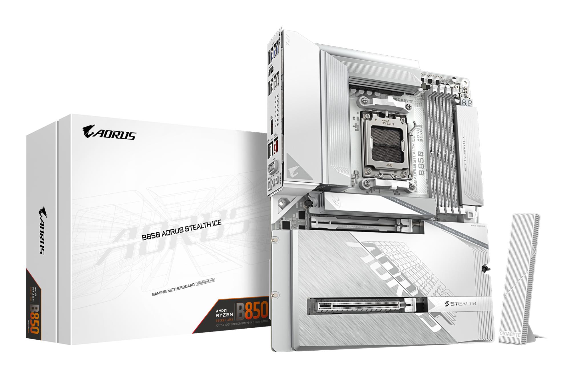 Gigabyte B850 AORUS STEALTH ICE |