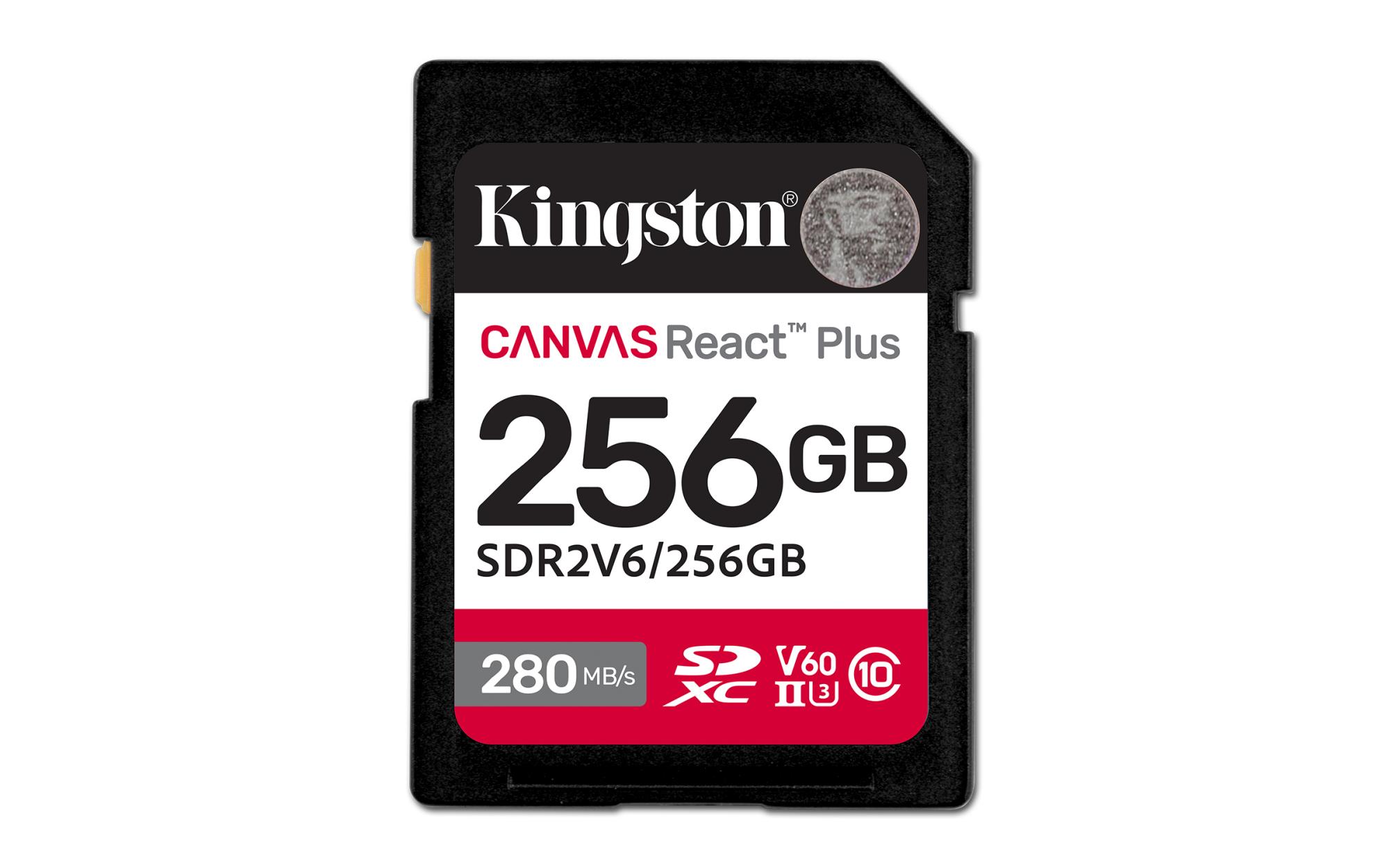Karta Kingston Canvas React Plus SDXC