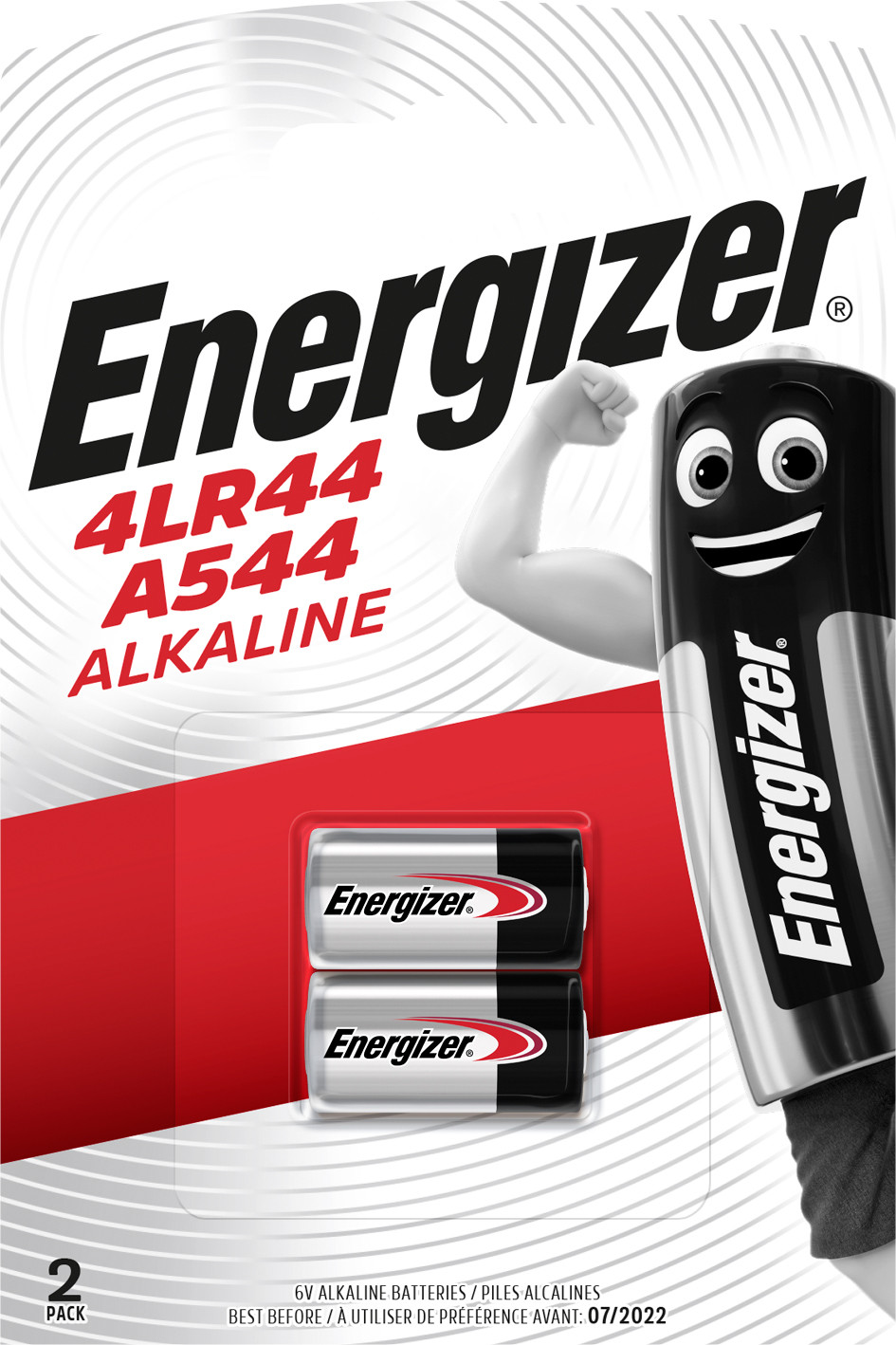Energizer battery Alkaline A544/4LR44 BP2 |