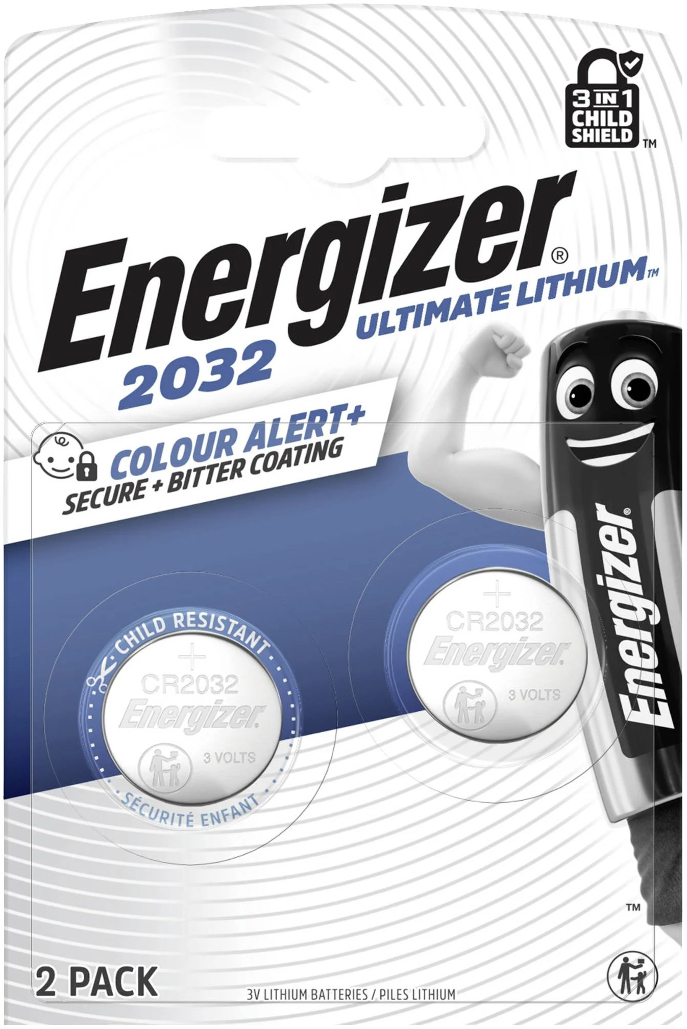 Energizer battery Ultimate Lithium CR2032 BP2