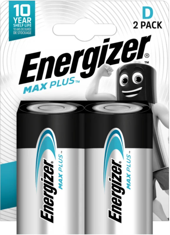 Energizer battery Max Plus Alkaline D/LR20