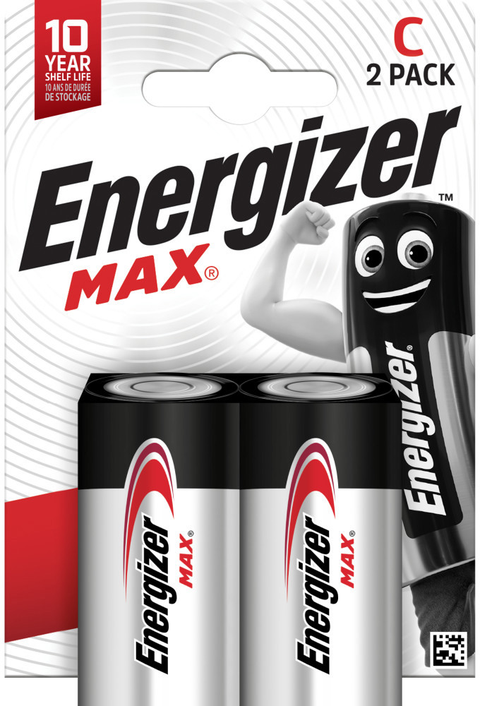 Energizer battery Max Alkaline C/LR14 CHP2