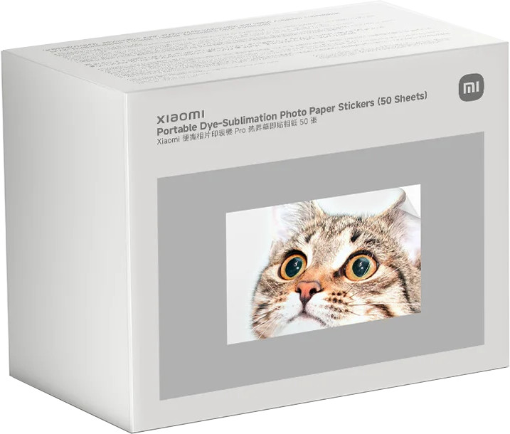 Xiaomi PORTABLE DYE-SUBLIMATION PHOTO PAPER STICKERS