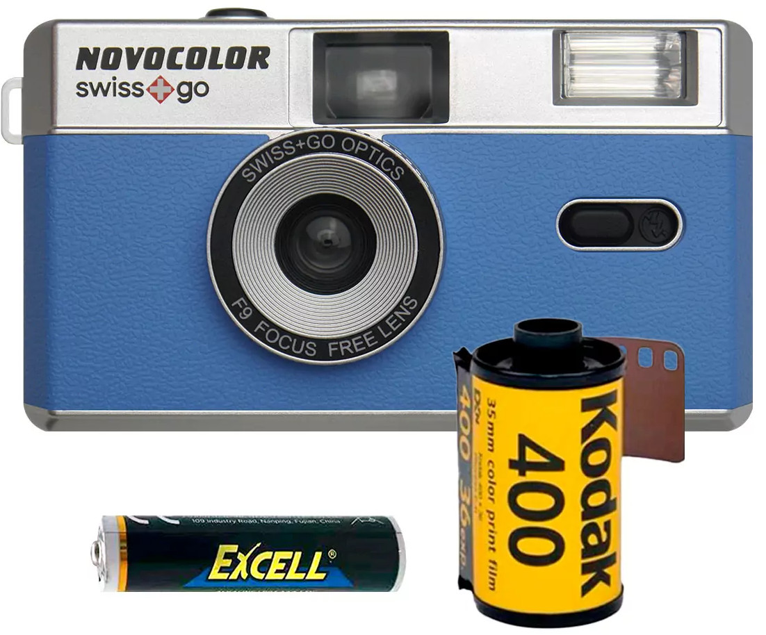 Novocolor Swiss+Go 35mm, blue | SWI401610
