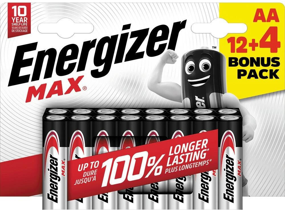 Energizer Energizer LR6/16 Max AA 12+4
