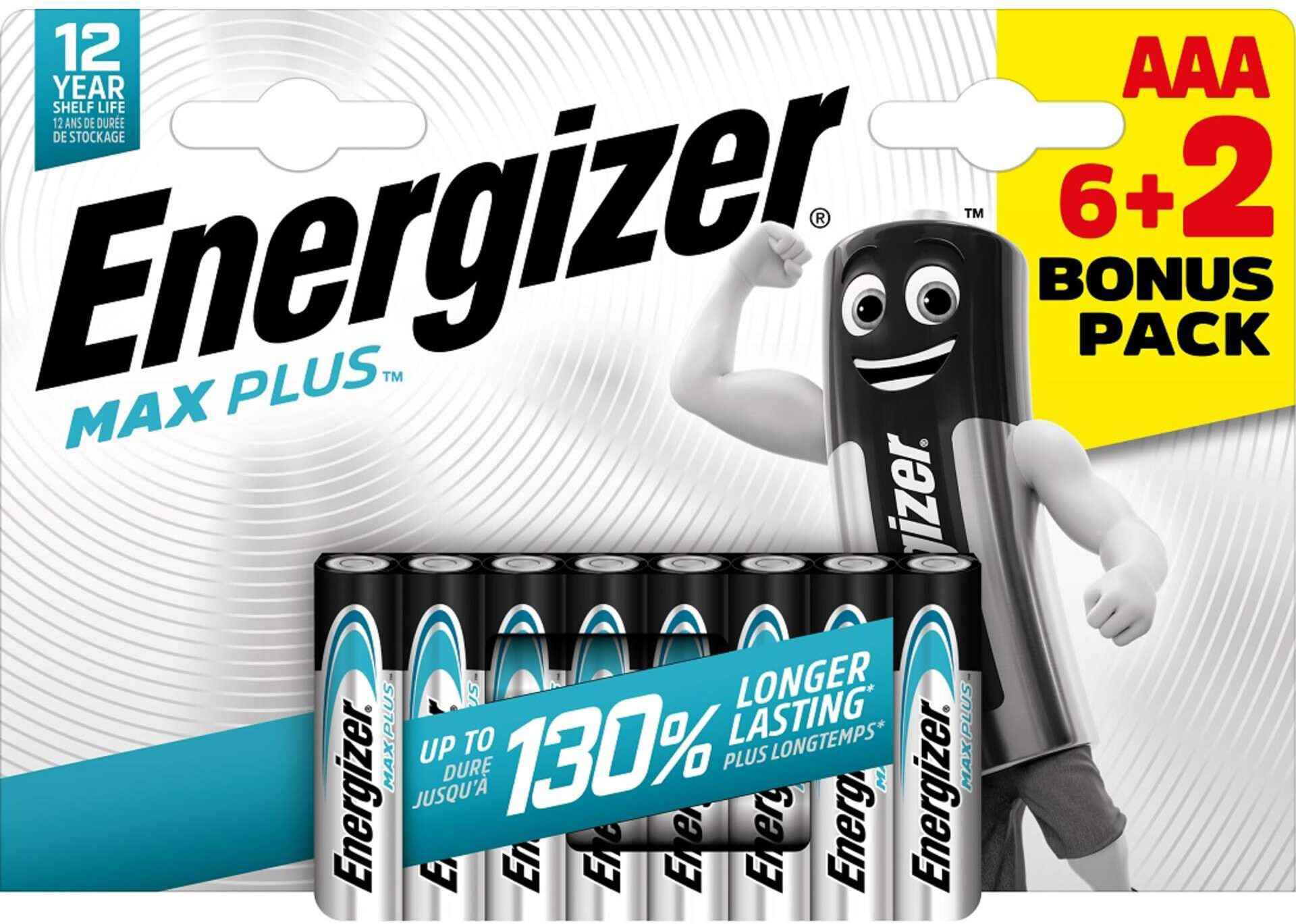 Energizer battery Max Plus Alkaline AAA/LR03